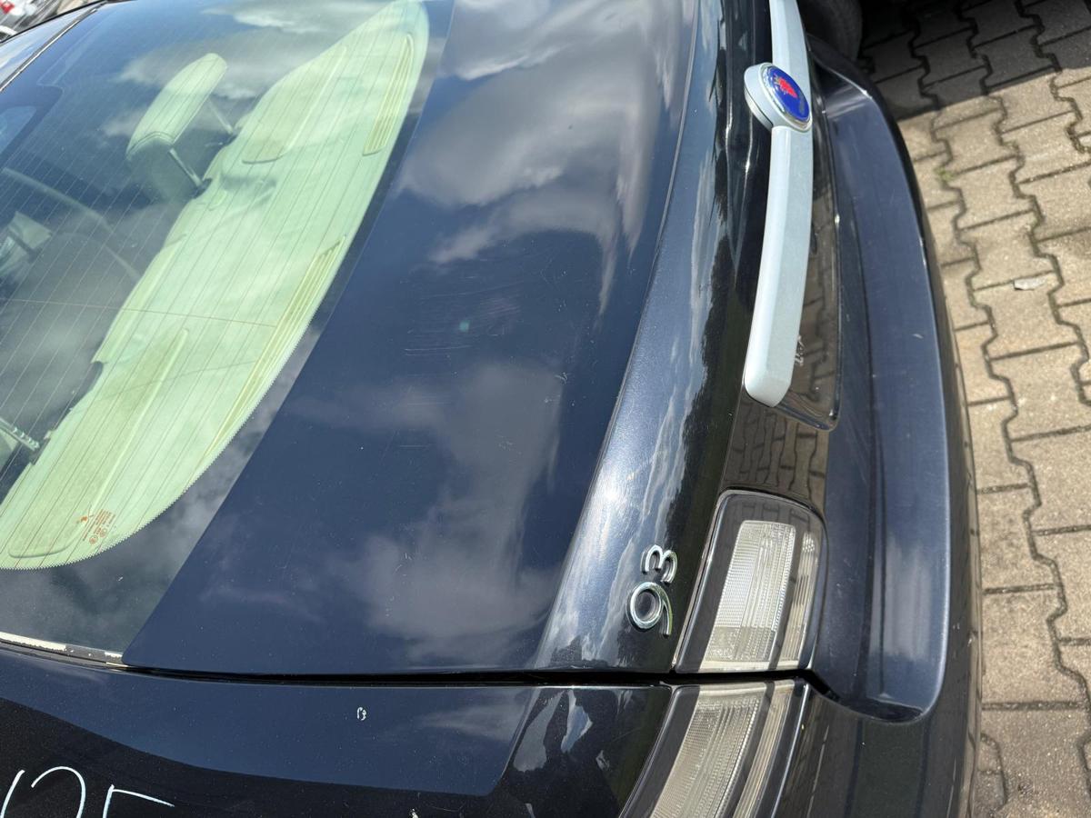 Saab 9-3 YS3F original Heckdeckel Heckklappe 298 Jet Black Limo Rohbau BJ08